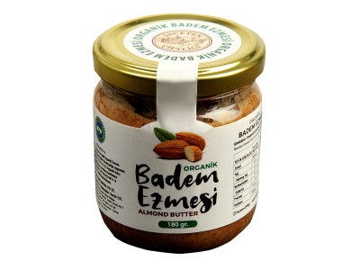 Organik Sertifikalı Badem Ezmesi 180 Gr